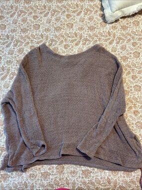 Hudson Gray Purple Sweater